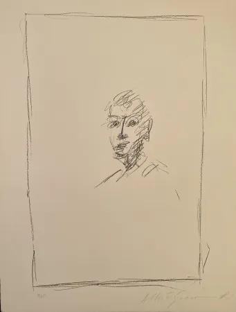 Lithograph Giacometti - Dans Le Miroir