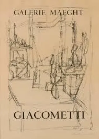 Poster Giacometti - L'atelier de l'artiste 