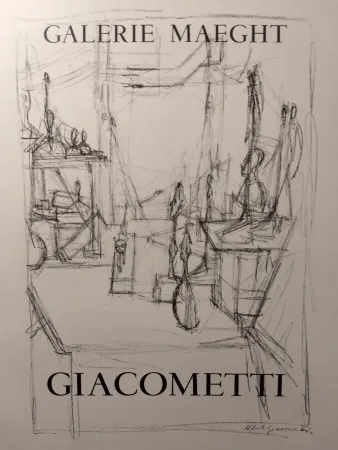 Poster Giacometti - Maeght
