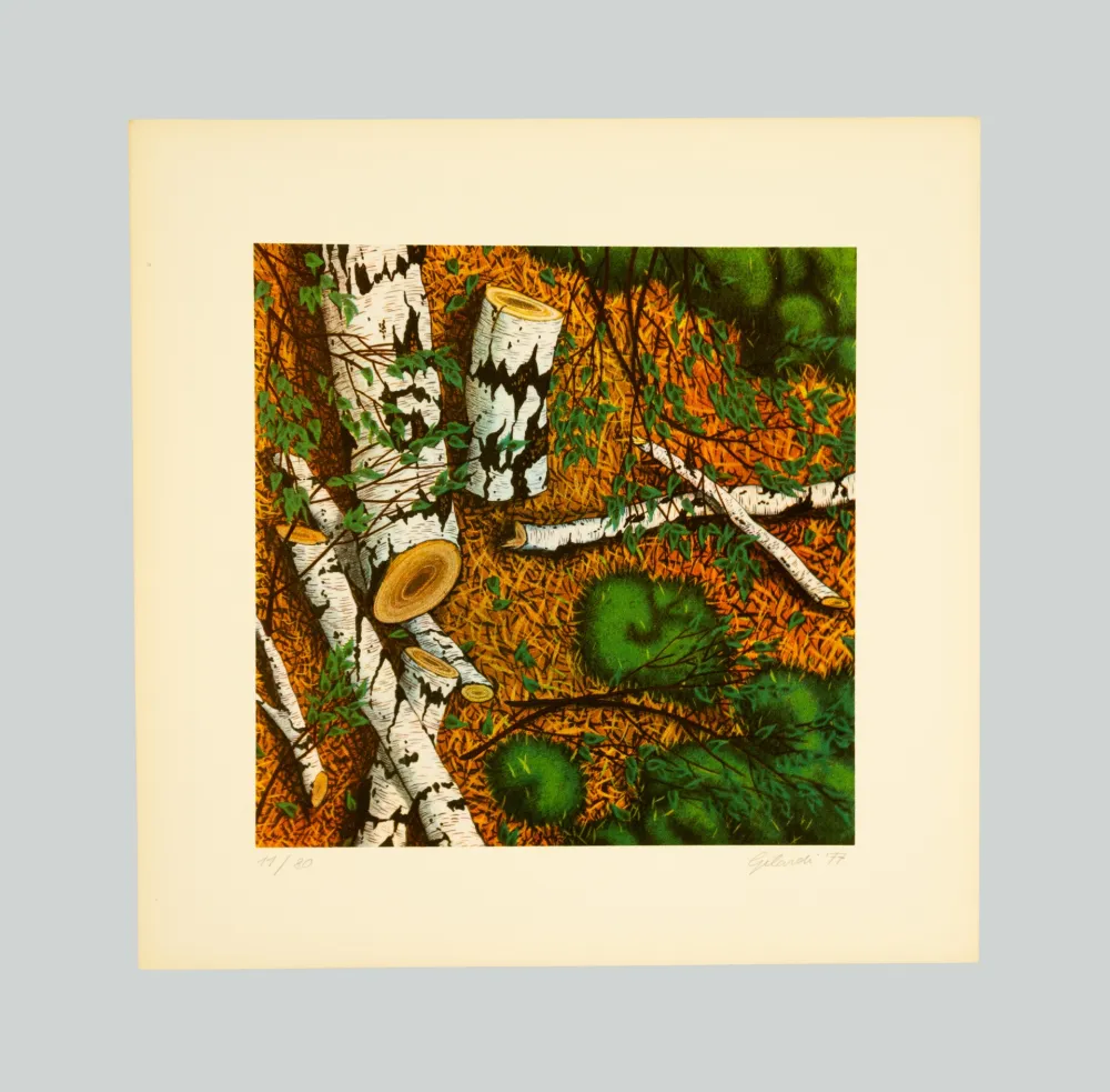 Screenprint Gilardi - Betulle