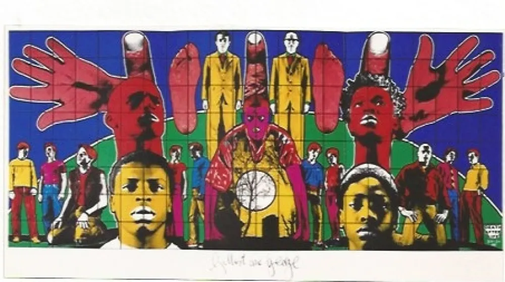 Screenprint Gilbert & George - Death after Life