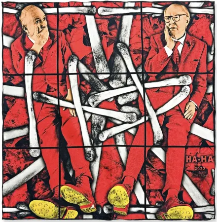 Multiple Gilbert & George - HAHA