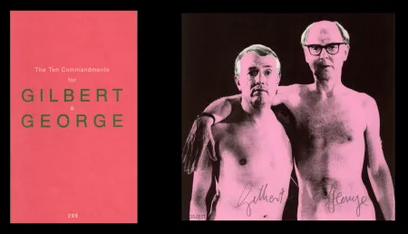 Illustrated Book Gilbert & George - L'art en écrit