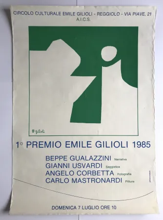 Poster Gilioli - Circolo culturale Emilio Gilioli / Reggiolo