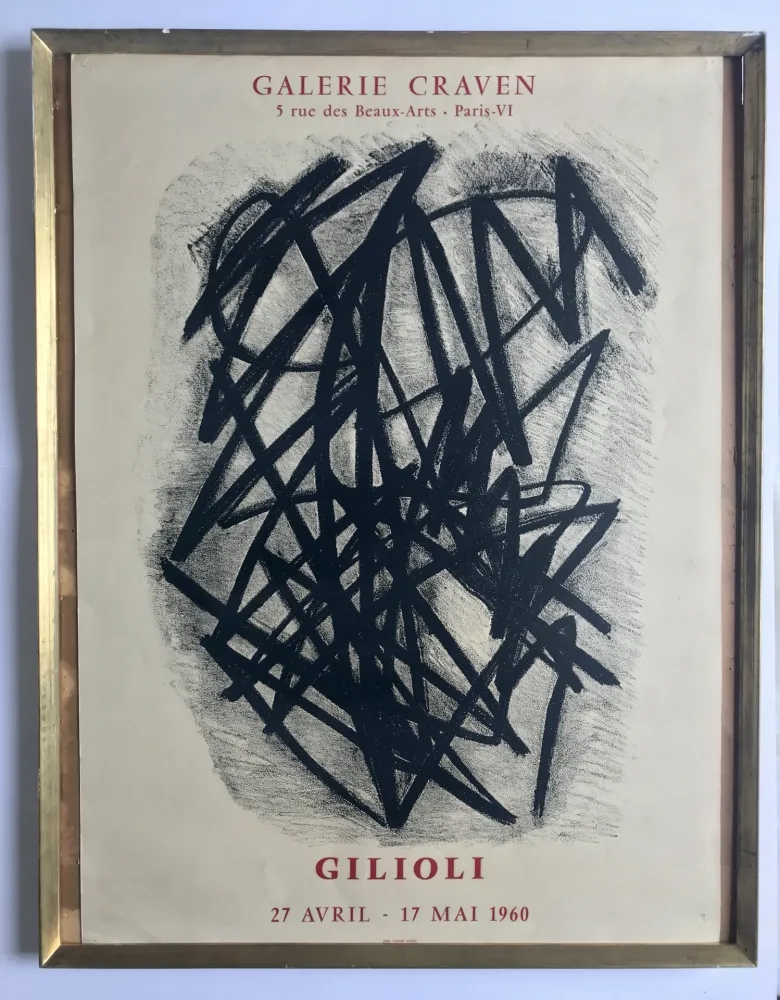 Poster Gilioli - Galerie Craven