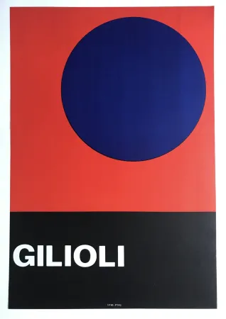 Lithograph Gilioli - Galerie Sapiro / AVL