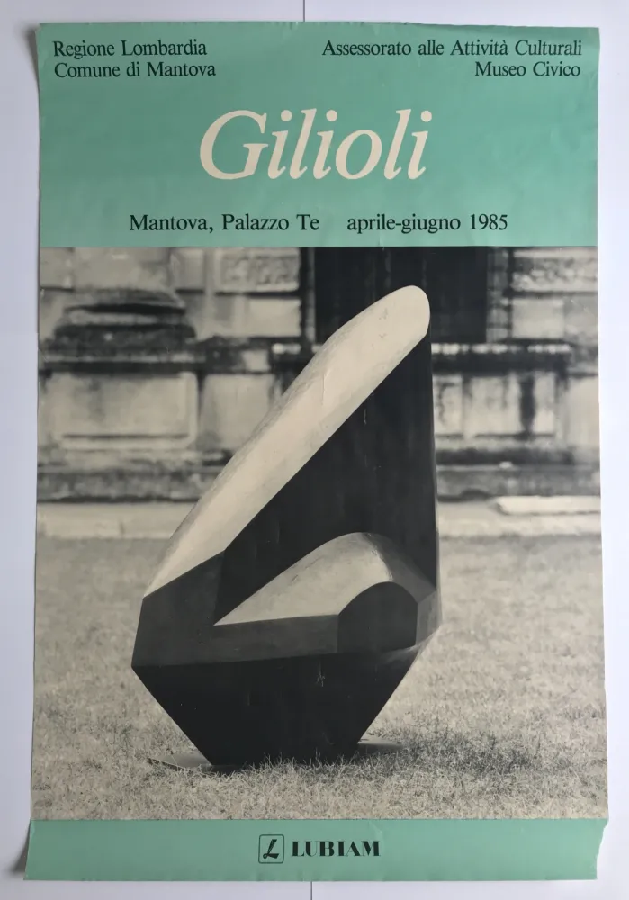 Poster Gilioli - Palazzo Te / Mantova