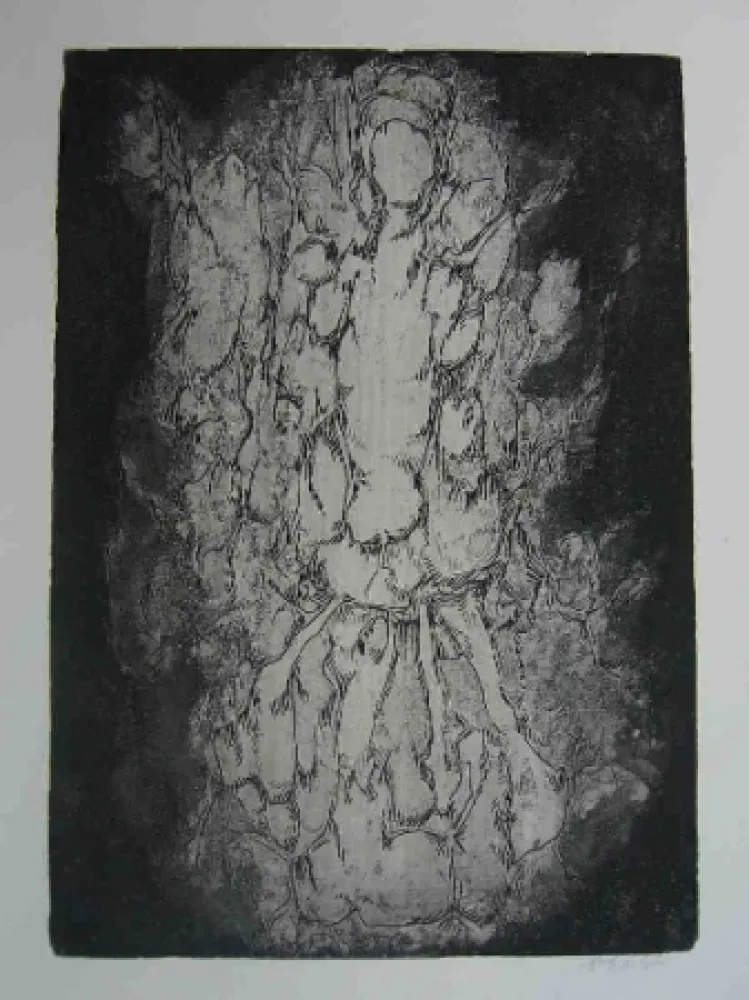 Engraving Gillet - Nymphe des rats