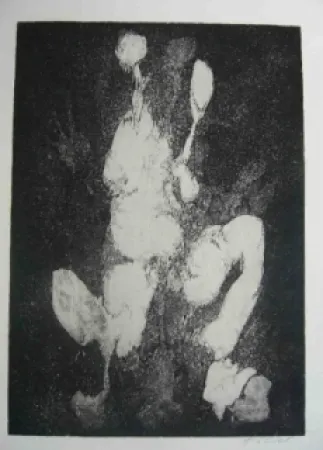 Engraving Gillet - Nymphe des rats