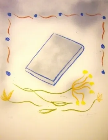 Lithograph Girona -  Al Fira del llibre d'ocasio 96 