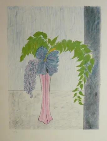 Lithograph Girona - GERRO ROSAT GLICINA