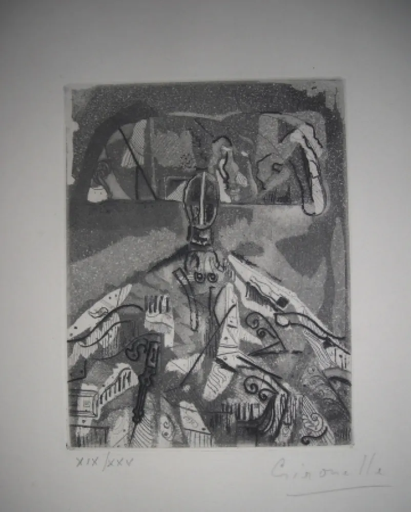 Etching And Aquatint Gironella - The international avant garde 4