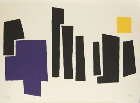 Screenprint Goeritz  - Bloques 