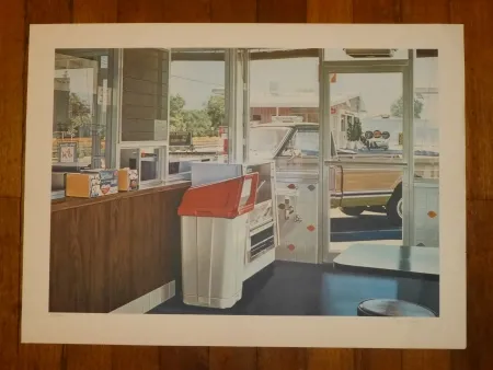 Lithograph Goings - Coffe shop 