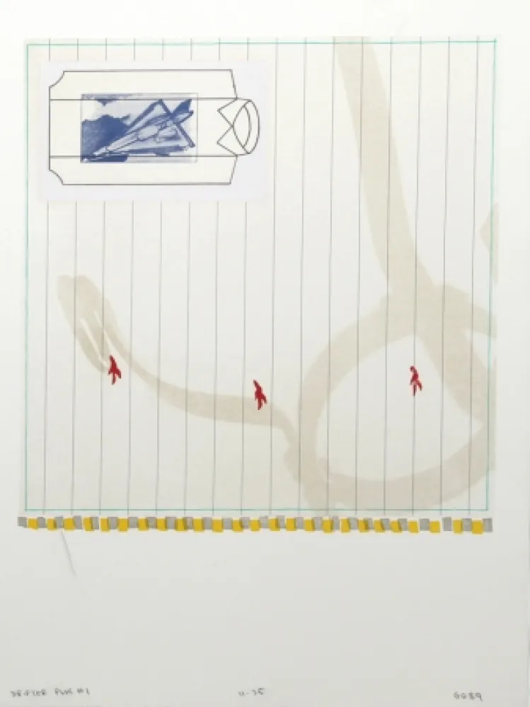 Lithograph Goldberg - Drifter Plus #1