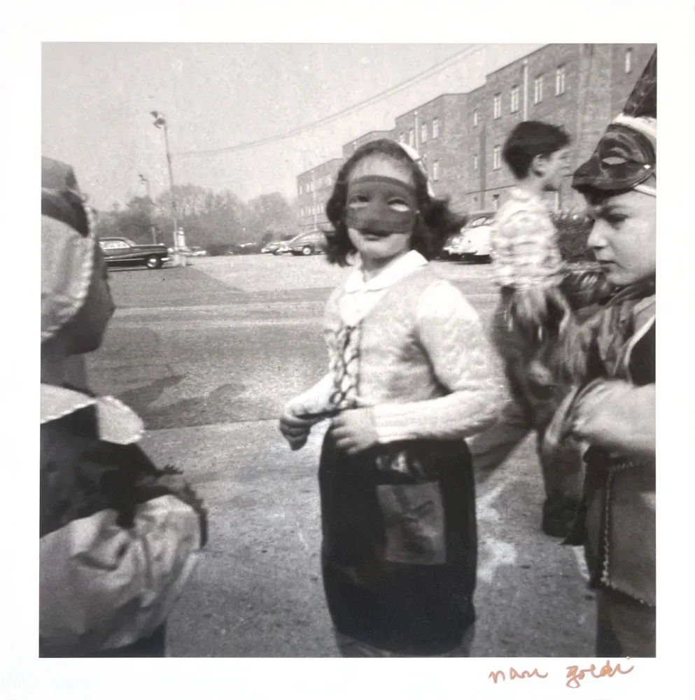 Photography Goldin - Barbara in a Mask