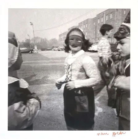 Photography Goldin - Barbara in a Mask