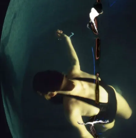 Multiple Goldin - Sunny at the spa, distortion. L’Hotel de Paris