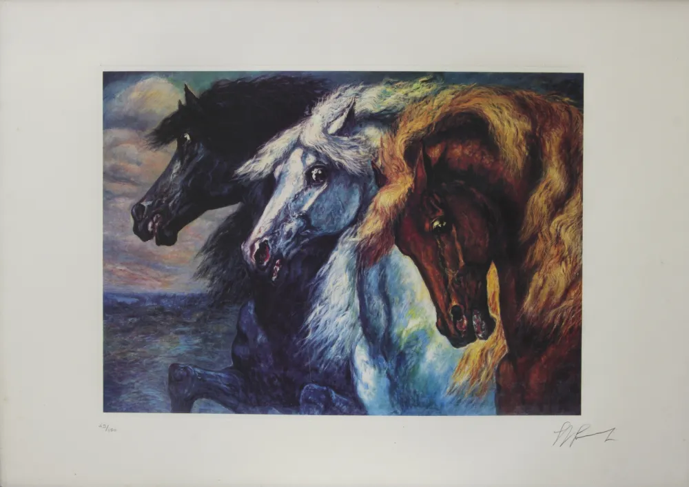 Lithograph Gonzaga - SENZA TITOLO