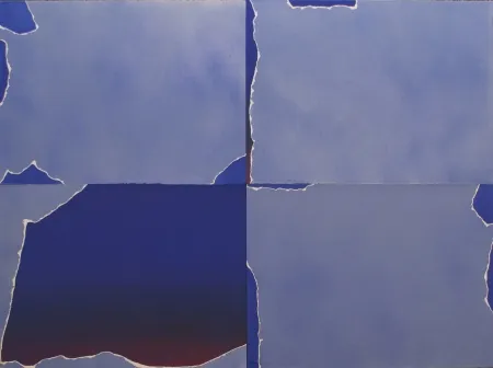 Lithograph Goode - Four Part Torn Cloud