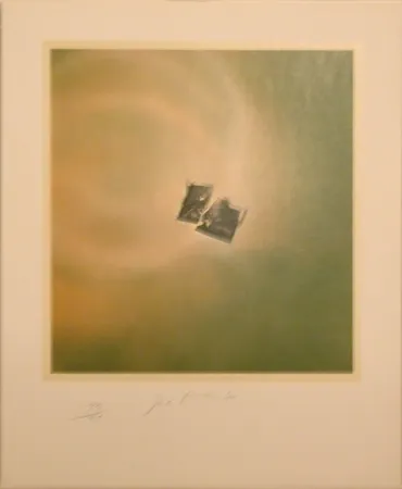Lithograph Goode - Six Lithographs (torn photo on green background)