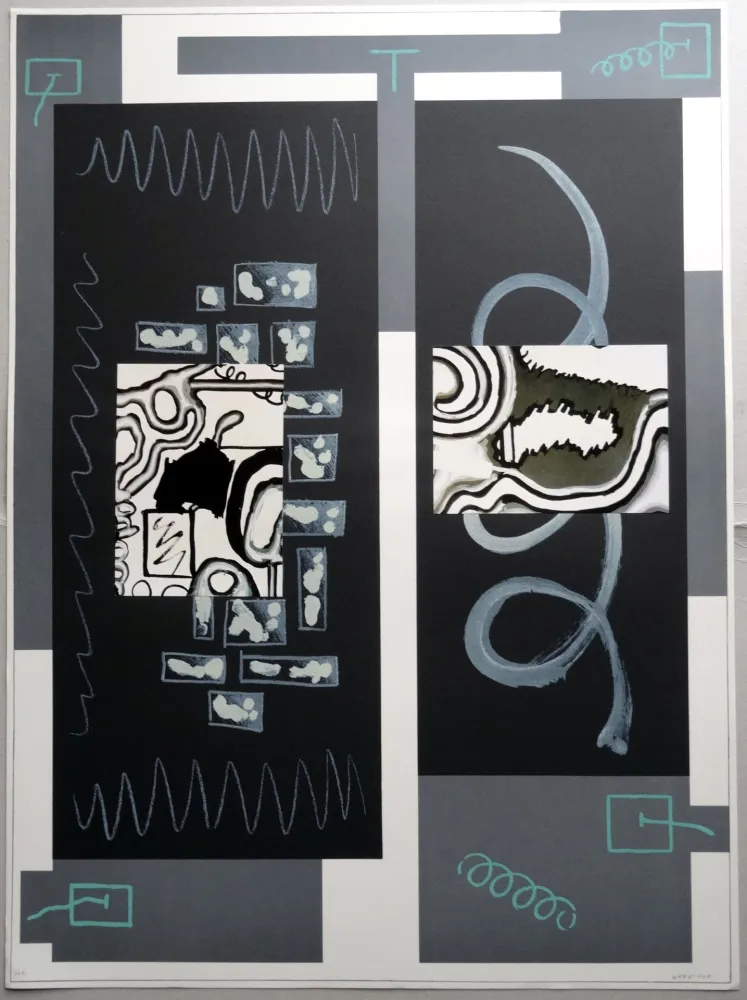 Lithograph Gordillo - A.L. Galería Joan Prats