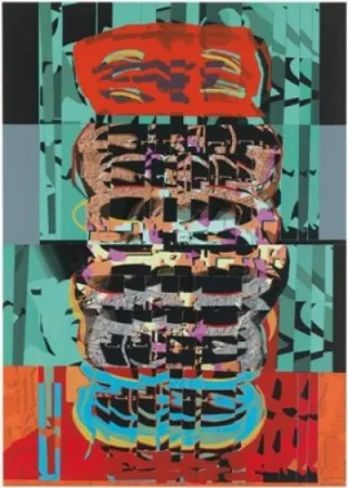 Lithograph Gordillo - A.L. Galeria Joan Prats