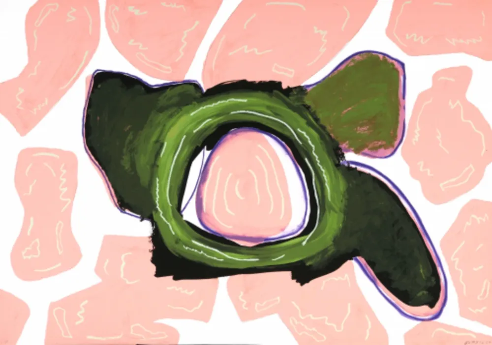 Screenprint Gordillo - Alma de flor A