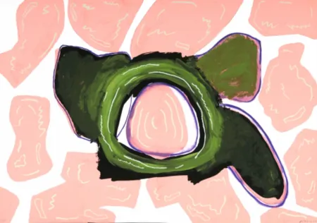 Screenprint Gordillo - Alma de flor A