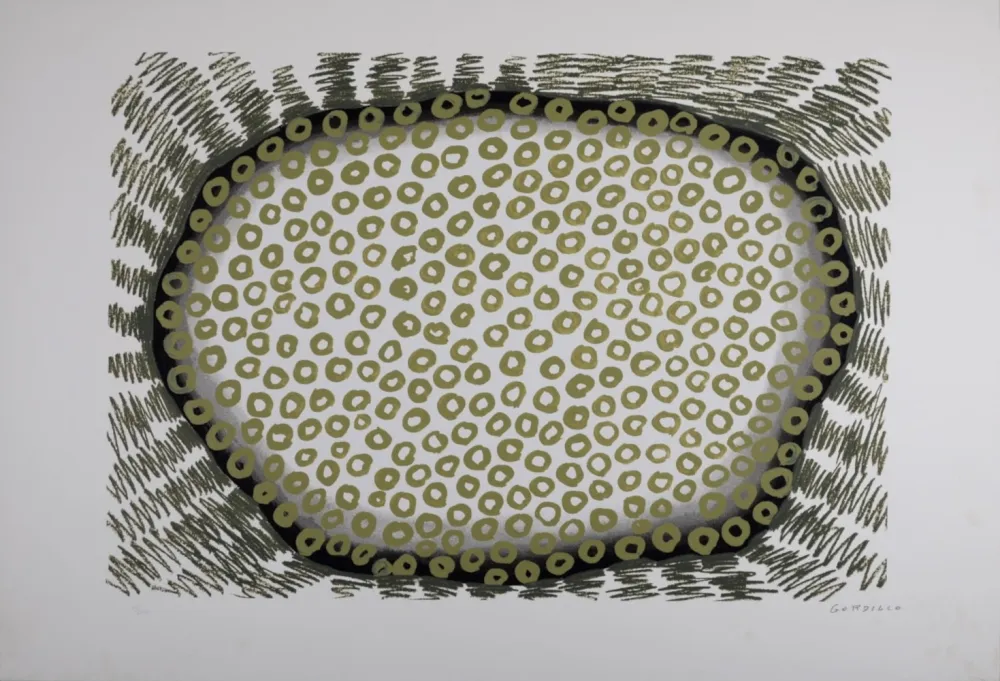 Screenprint Gordillo - Composition