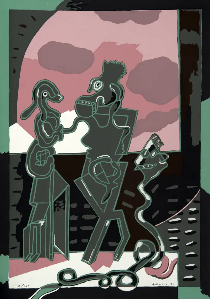 Screenprint Gordillo - Sin título