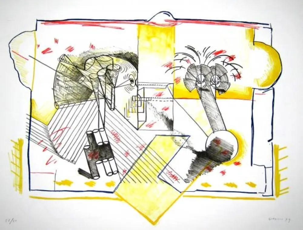 Screenprint Gordillo - Sin titulo