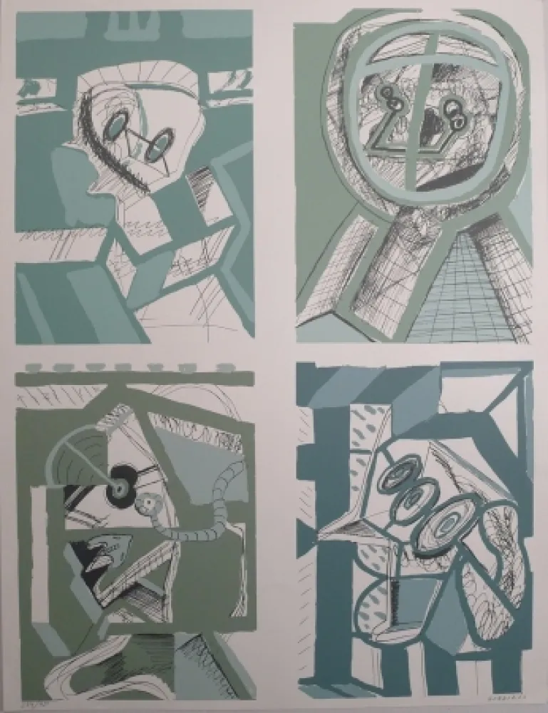 Etching Gordillo - Sin título