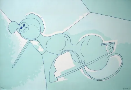 Screenprint Gordillo - Sin título