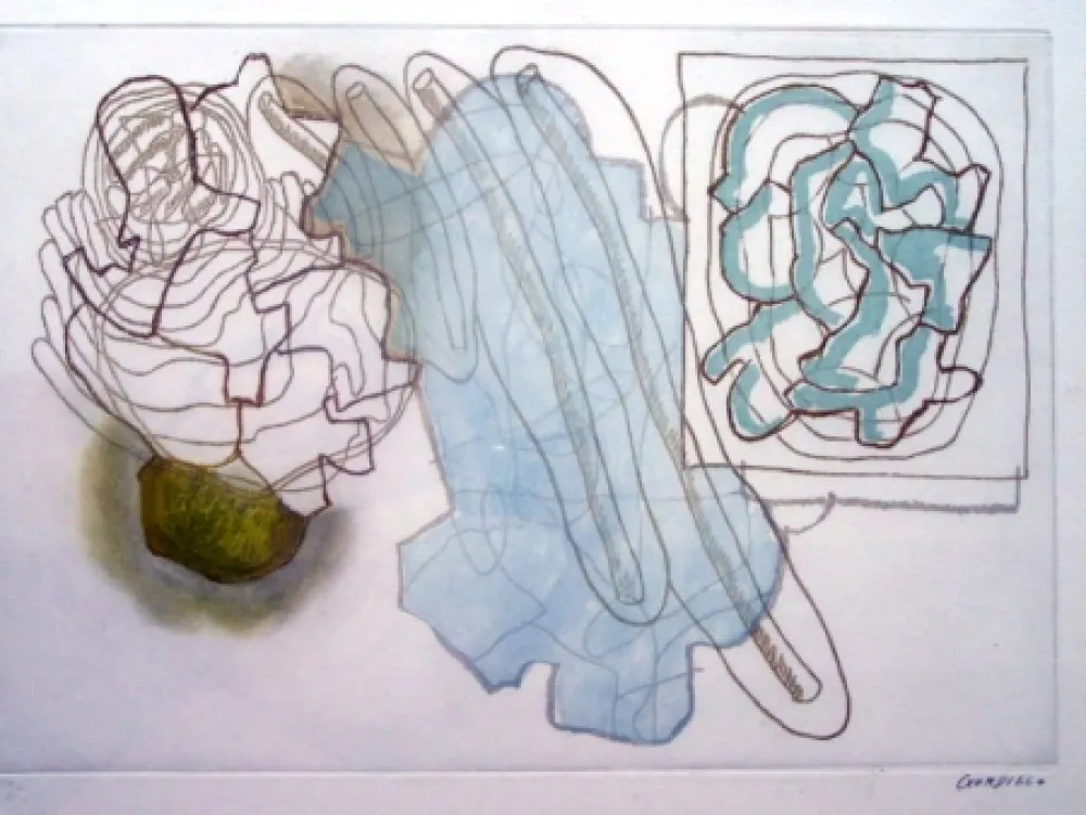 Etching And Aquatint Gordillo - S/T