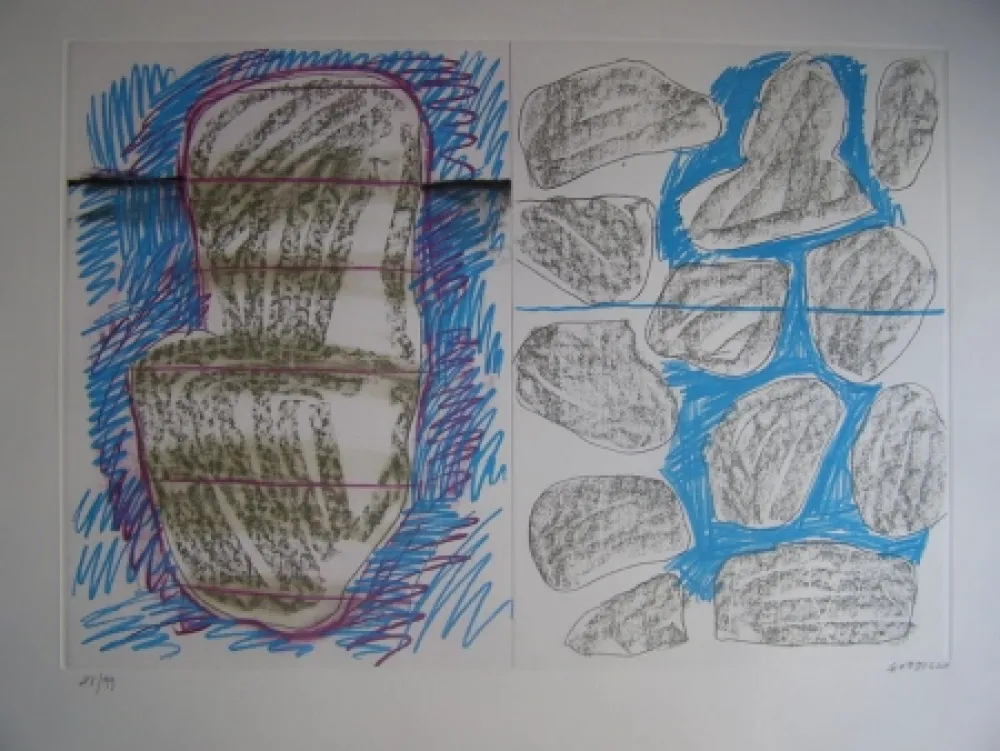 Lithograph Gordillo - S/T