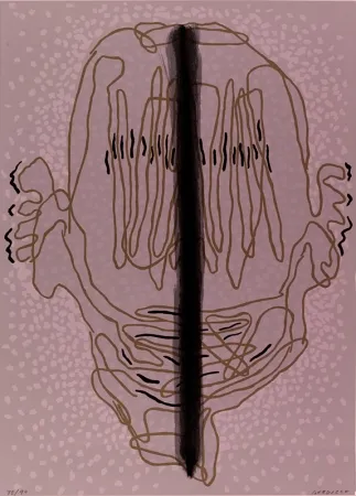 Screenprint Gordillo - Tu nombre es humo