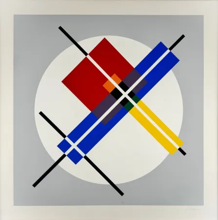Screenprint Gorin - Constructions Plan 