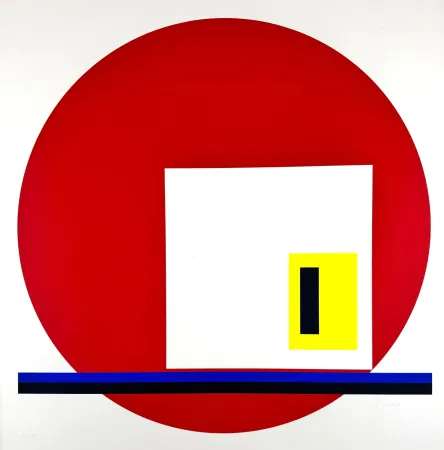 Screenprint Gorin - Constructions Plan 