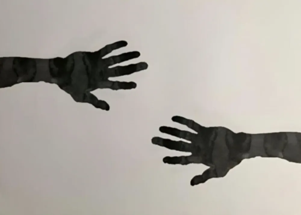 Lithograph Gormley - Hands