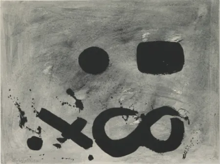 Screenprint Gottlieb - Figure Eight