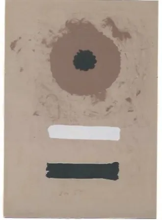 Lithograph Gottlieb - Two bars