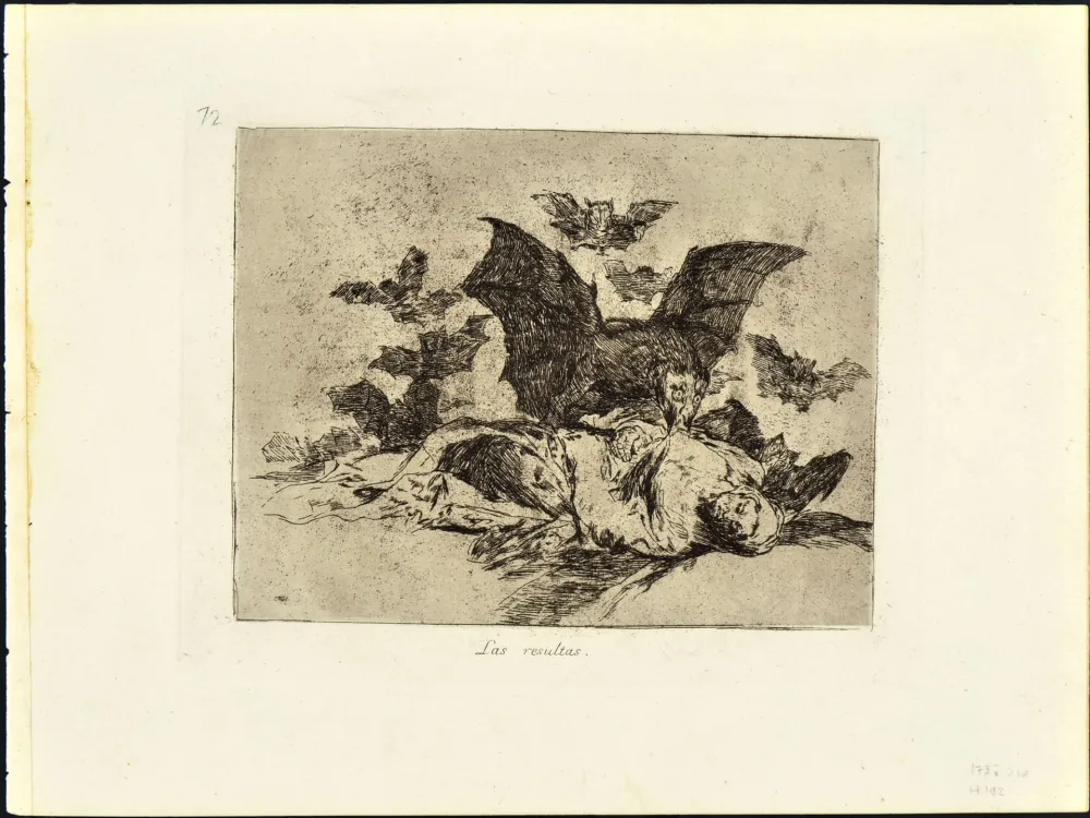 Etching And Aquatint Goya - LAS RESULTAS