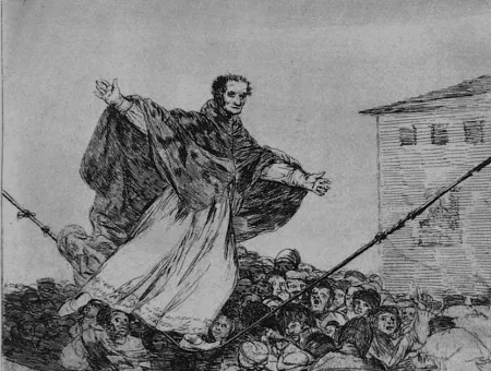 Etching And Aquatint Goya - Que rompe al cueda