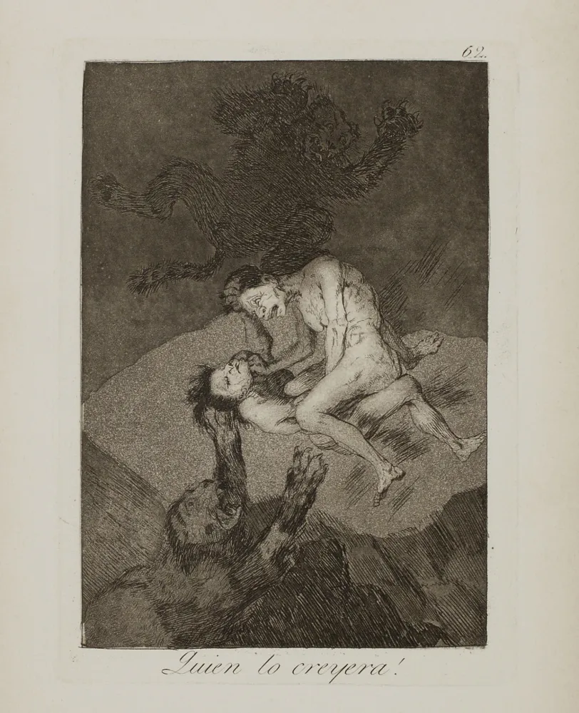 Etching And Aquatint Goya - Quien lo creyera !