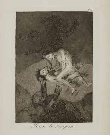 Etching And Aquatint Goya - Quien lo creyera !