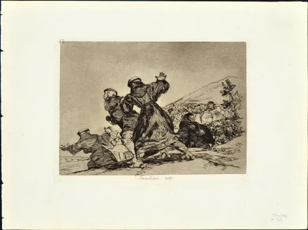 Etching And Aquatint Goya - TAMBIEN ESTO