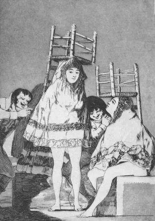 Etching And Aquatint Goya - Ya tienen asiento