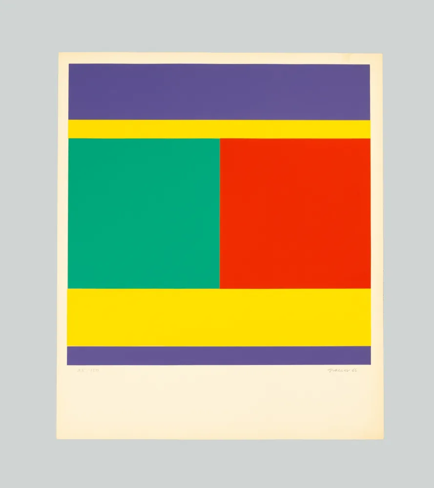 Screenprint Graeser - Composition