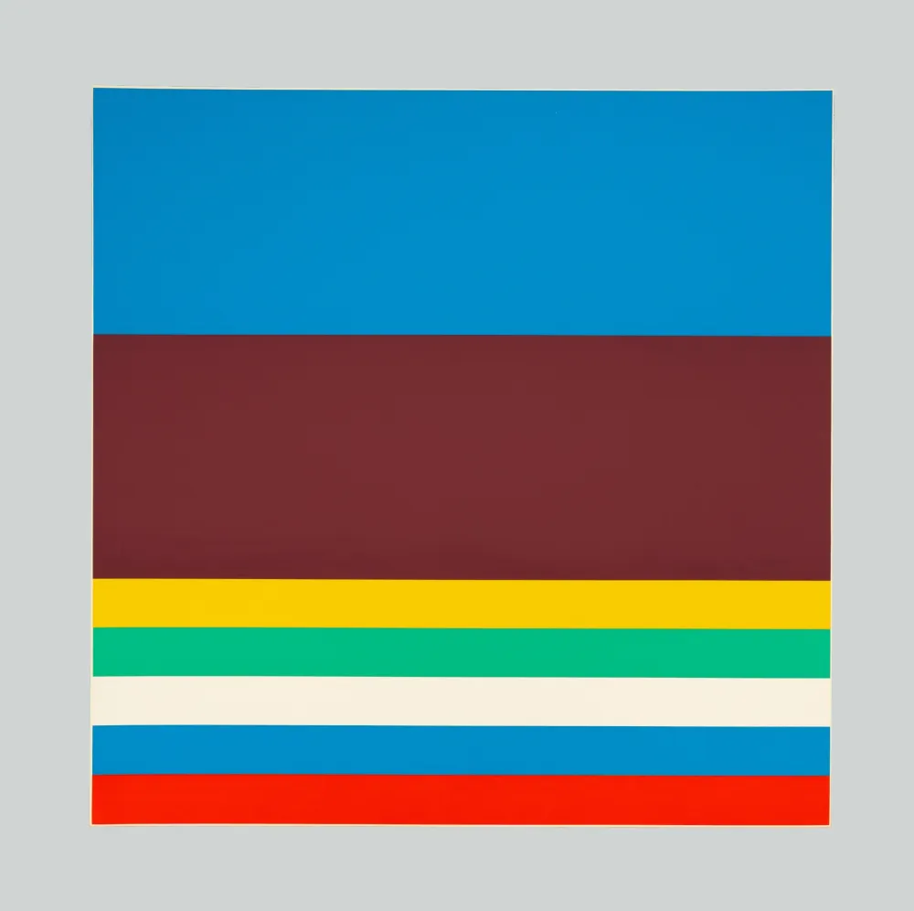 Screenprint Graeser - Kuhle relation/konversion